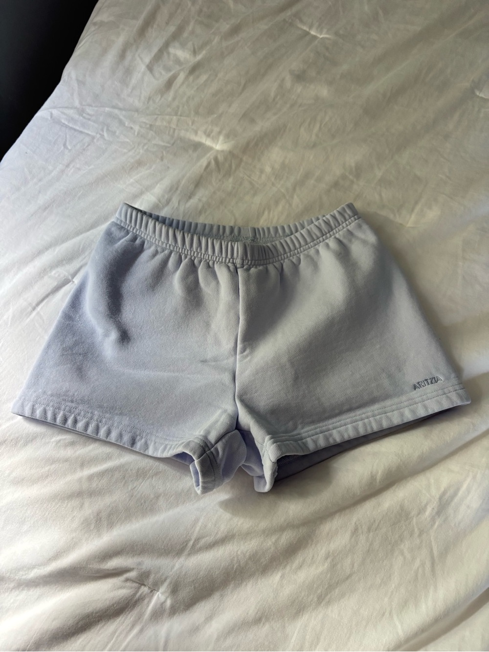 Aritzia Light Lavender Sweatfleece Sweat Shorts